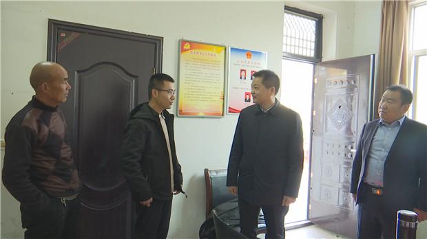 符浩深入韩城市芝阳镇专项督查脱贫攻坚工作(图)